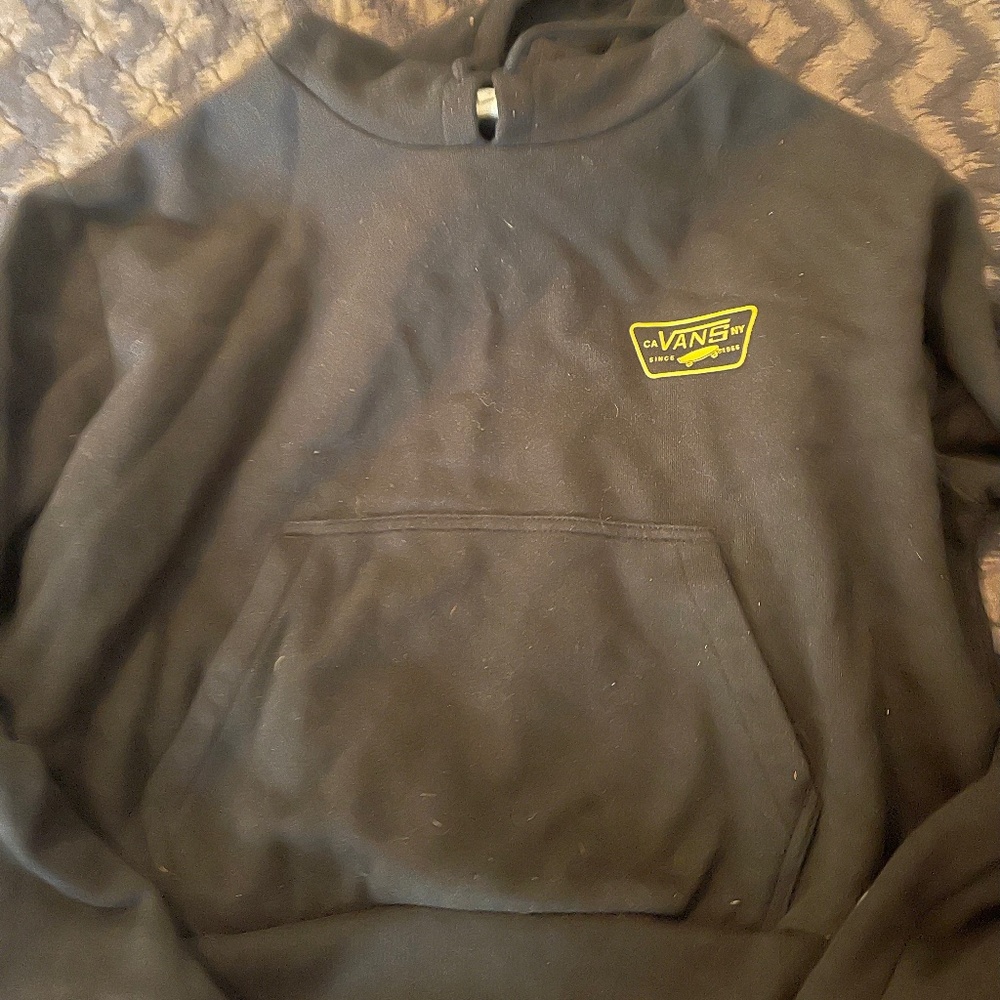 Vans cropped hooded sweatshirt